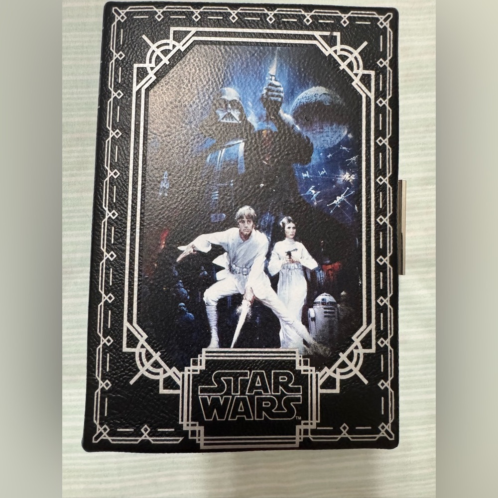 NWT Loungefly Star Wars Crossbody Book Clutch Purse